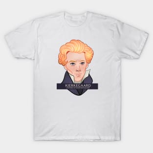 Kierkegaard, Father of Existentialism T-Shirt